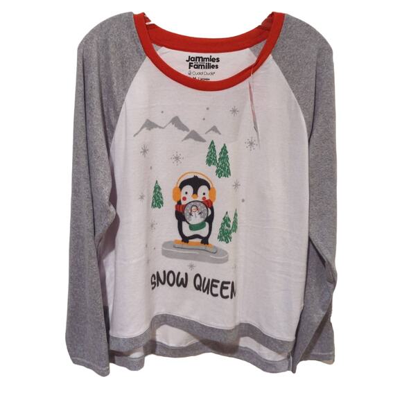 Jammies for Families Snow Queen Top, NWT, M - Picture 1 of 4